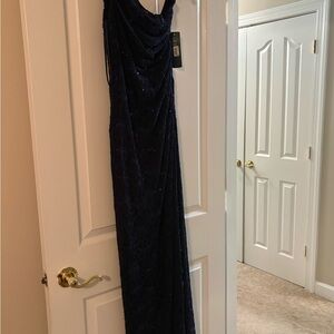 Lauren Ralph Lauren Midnight Blue Lace Dress